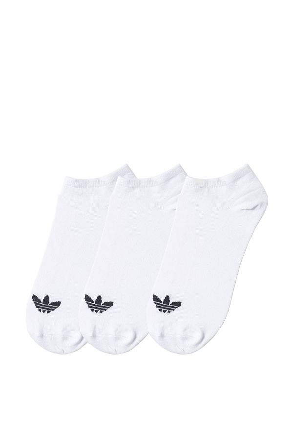 adidas-Șosete albe Trefoil Liner - S20273 1