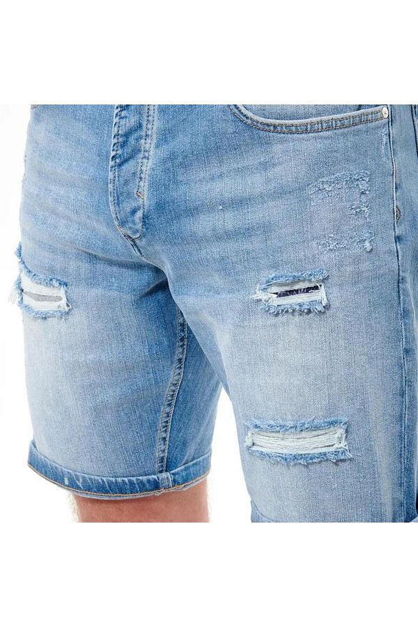 Org Marka Store KAPORAL VITOM8J ICBLDE SCRAMBLED 5 POCKET JEANS SHORTS Trendyol