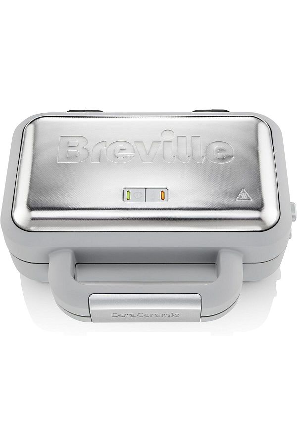 Breville-DuraCeramic Waffle Maker with Deep Fill Removable Plates Non-Stick and Easy Clean 1
