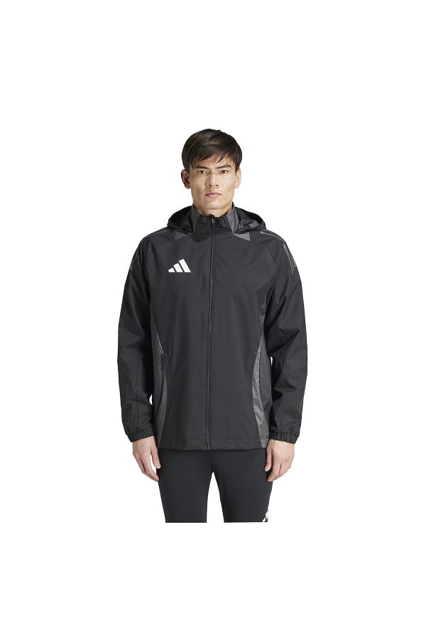 Adidas black raincoat sale