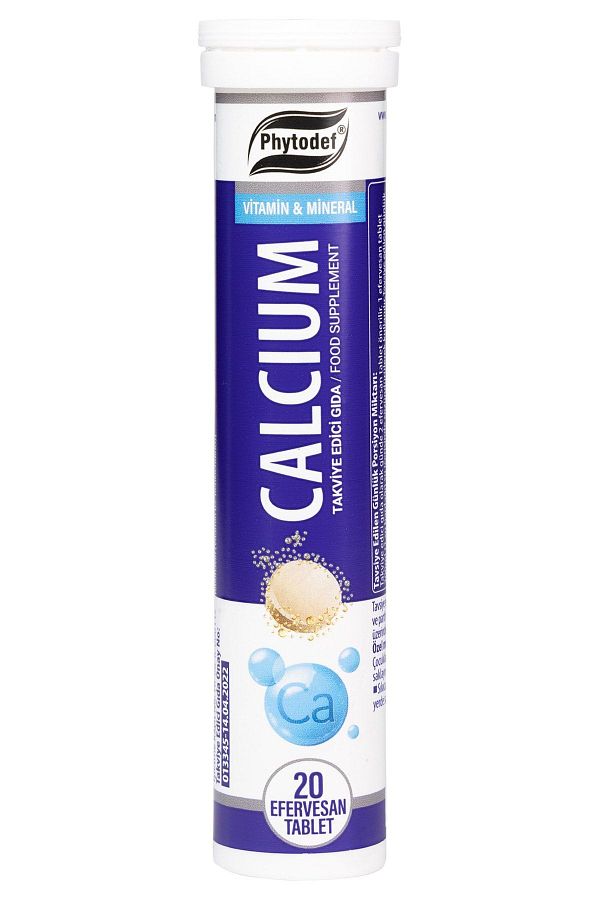 Phytodef-20 Calcium Effervescent Tablets (Calcium) 1