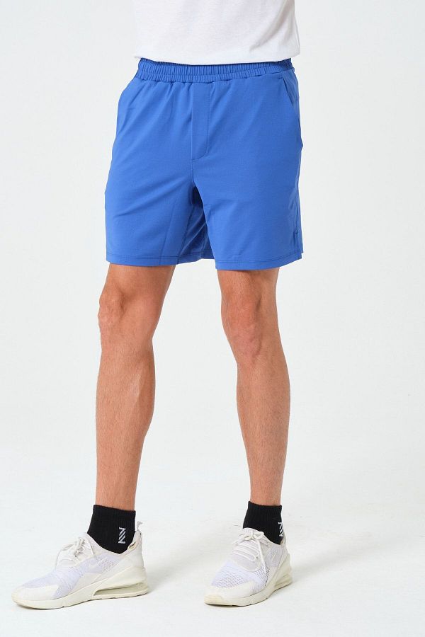 Zinde LIFE Blue Men s Breathable Training Fitness Men s Sports Shorts with Side Pocket and Zippered Back Pocket Trendyol
