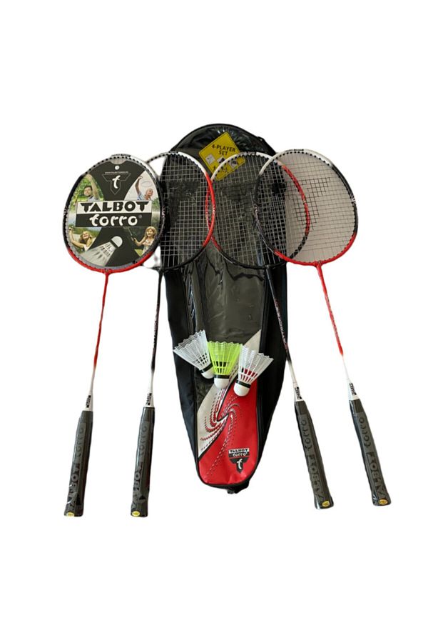 TALBOT-4-Piece Racket and Mesh Attacker Set 1