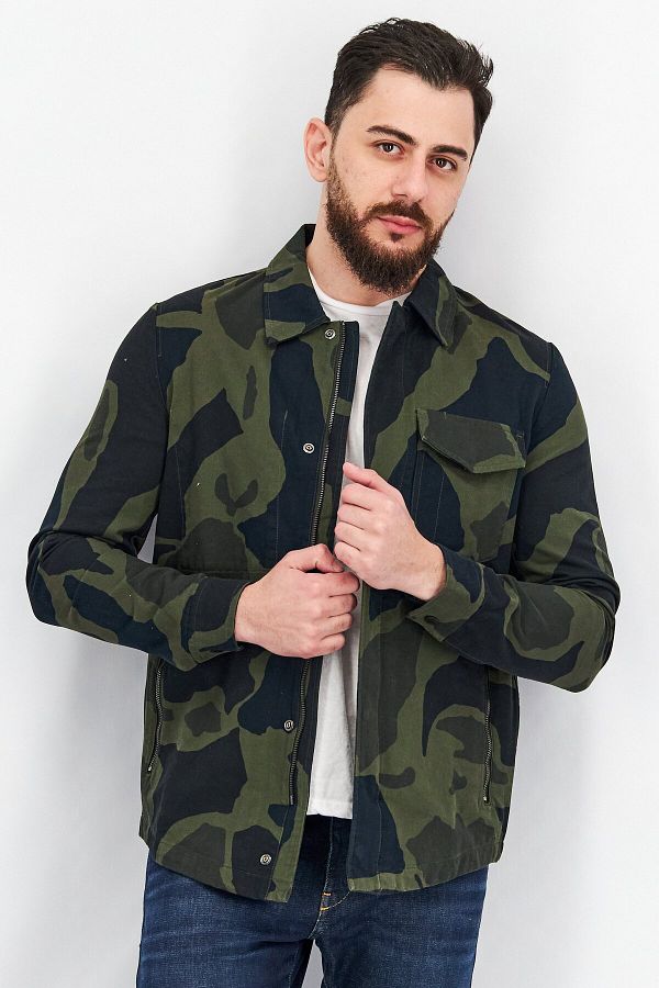 Jack and jones camouflage jacket outlet