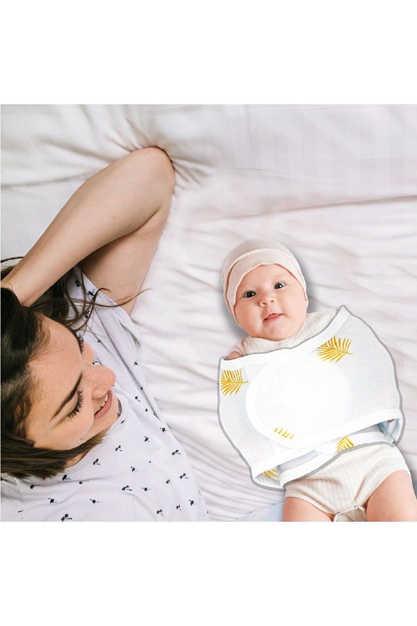 Mommyslab 0 4 Months New Season Patterned Colorful 100 Cotton Ready Belt Swaddle Swaddle Belt Half Swaddle Trendyol