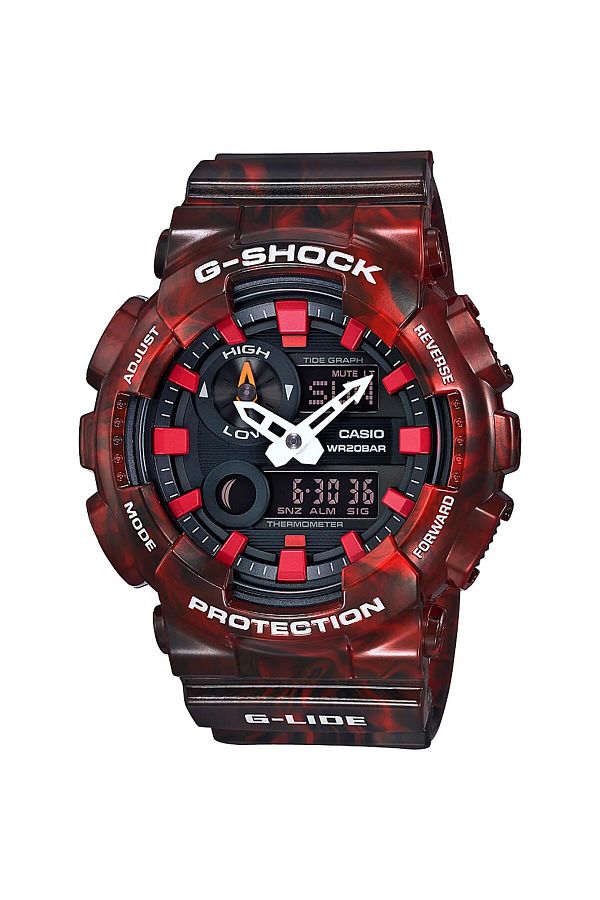 Casio-G-shock Gax-100mb-4adr Wristwatch - Shock Absorption and Embroidered Design 1