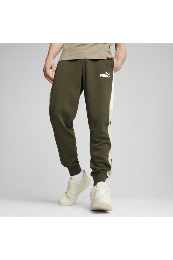 Puma-GrEEn MEn's SwEatpants - Power Colorblock TR CL, 68173670 1
