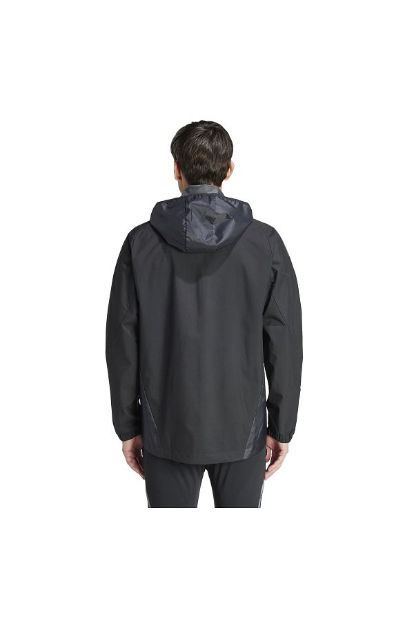 Adidas black raincoat shop