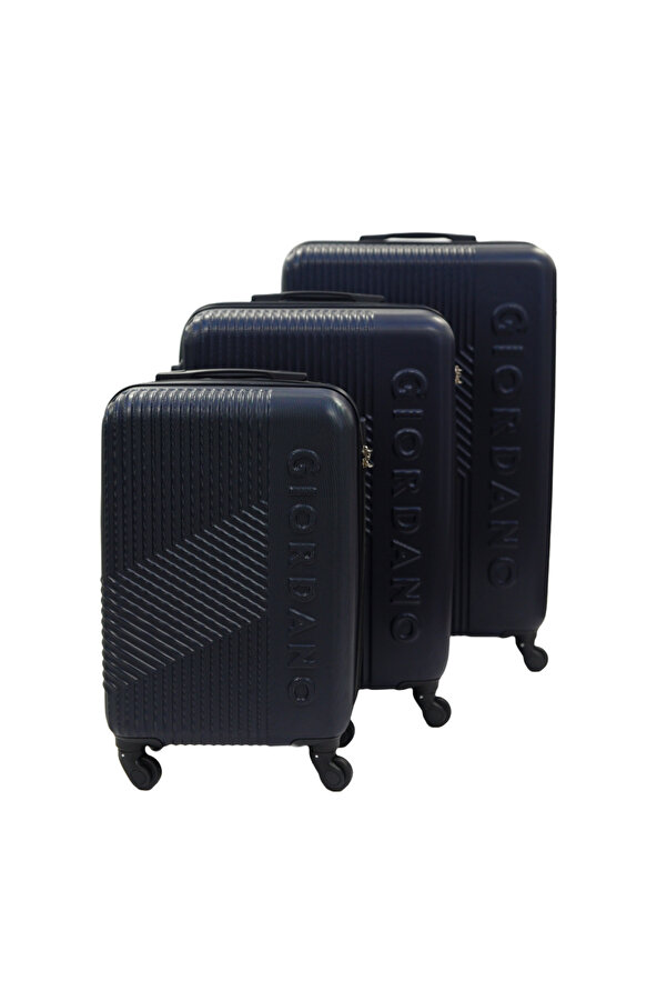Giordano Logo Series Luggage Set of Navy,ABS Hard Shell