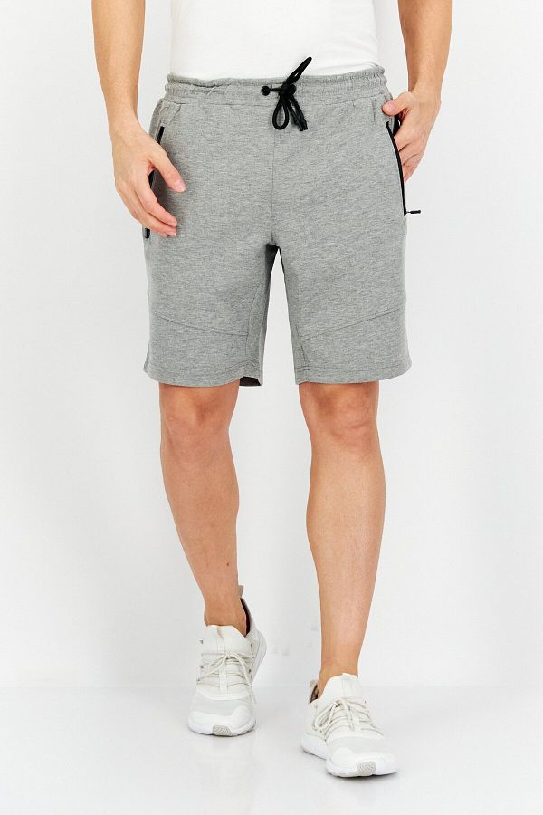 Grey walking shorts discount