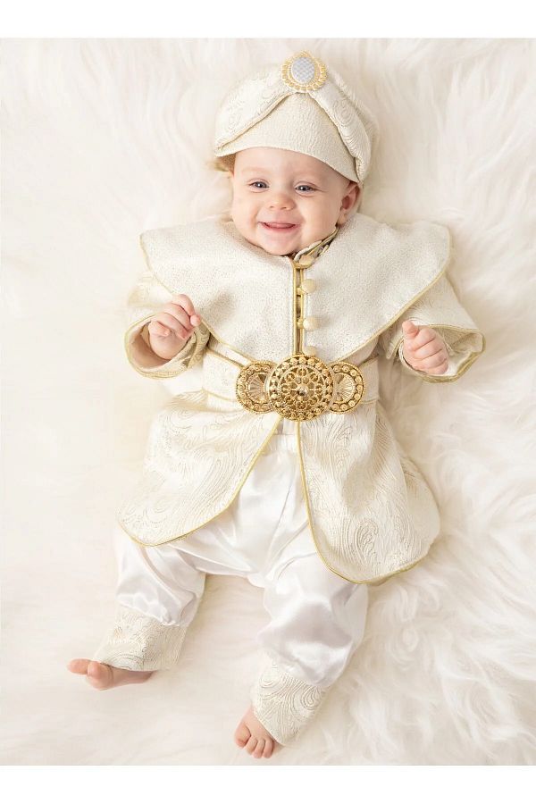 Baby boy belt dress top