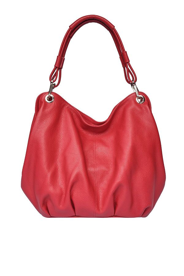 Red bag leather top