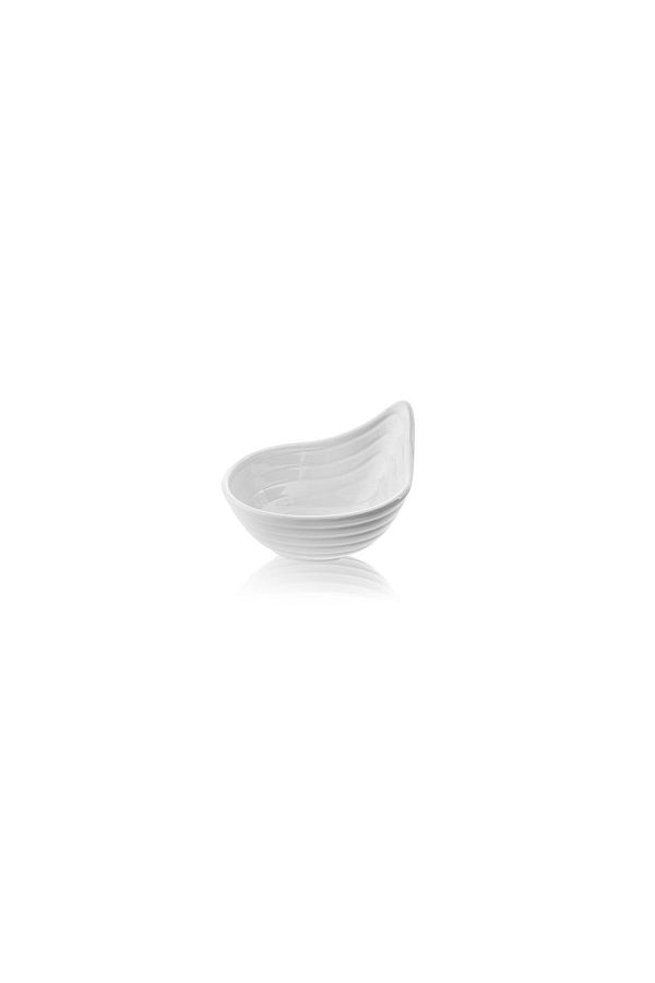 Tria-White Unbreakable Mussel Sauce Bowl - 10 Pieces, 8.5x11 Cm, Tr516w 1