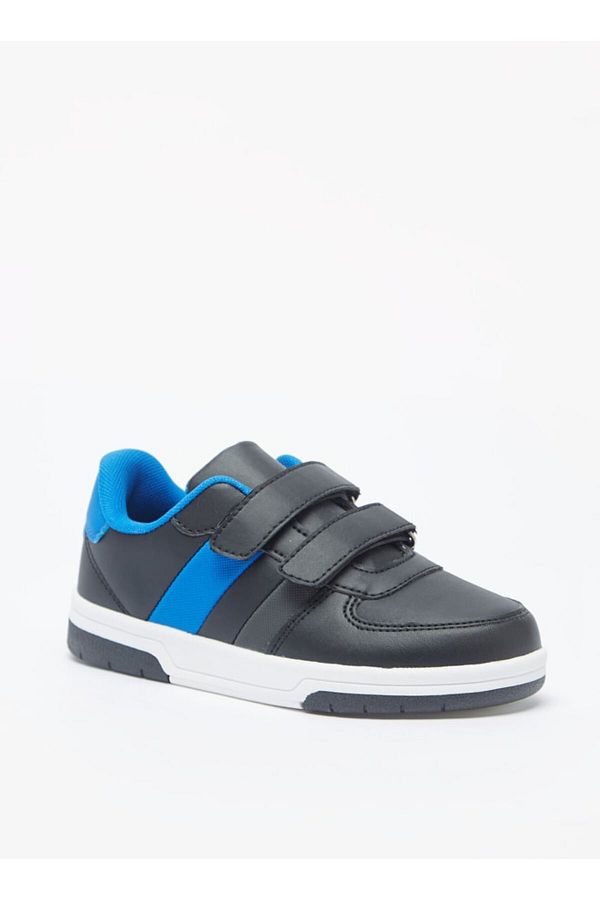 LBL by Shoexpress-Panelled Sneakers with Hook and Loop Closure 1