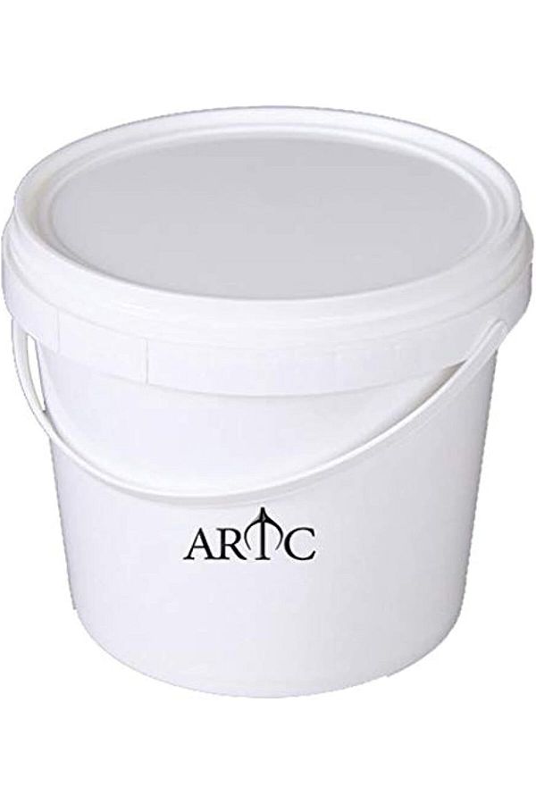 DubaiGallery-Round Shape Multipurpose Yogurt Plastic Container with Lid (White,1kg) 1