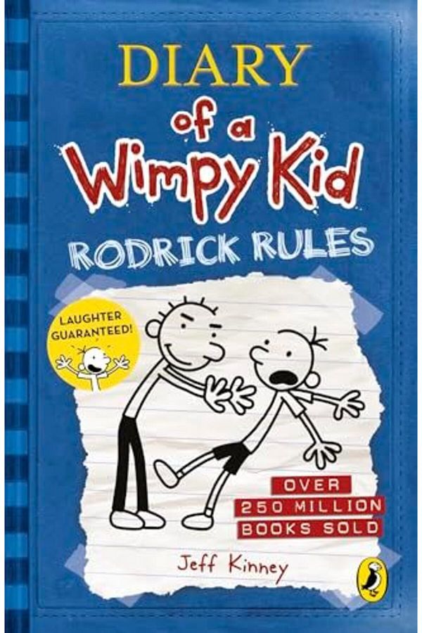 Penguin Random House-Diary Of A Wimpy Kid Book 2 Rodrick Rules 1