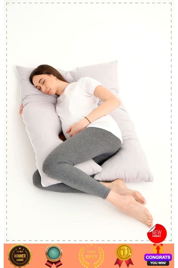 OMZ Ortopedik Hamile Destek Yastığı Hamile Uyku Yastıgi Hamile Yastıgi Hamile Destek Yastigi