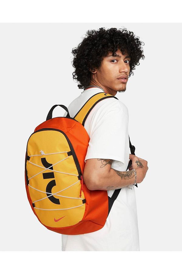 Nike air backpack yellow clearance