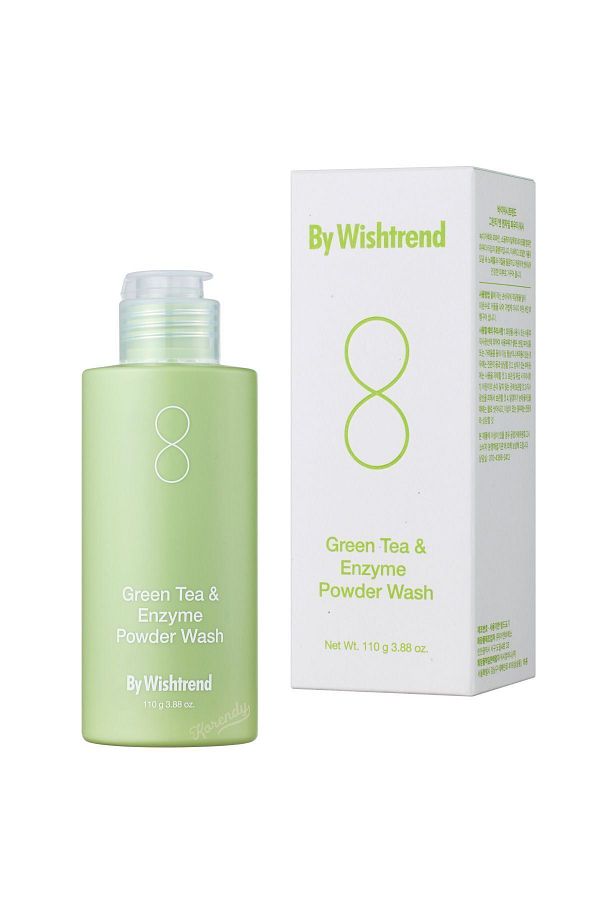 By Wishtrend-Green Tea Enzyme Peeling Cleanser - Korendy Powder 110Gr 1