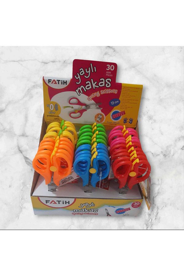 Natural-Fatih Spring - Set with Scissors and Ruler 1