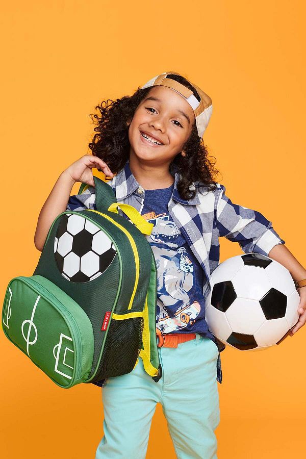 Football themed backpack sale