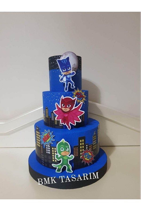bmk tasarım-Pijamaske Model Cake 1
