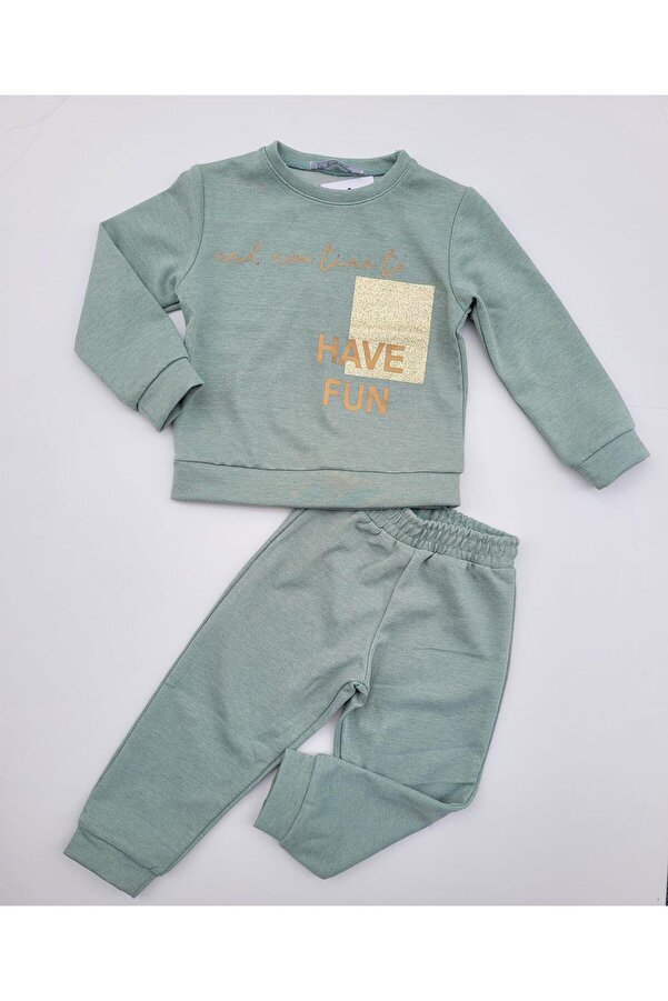 NK Kız Bebek Çocuk Orta Kalınlık Eşofman Takım