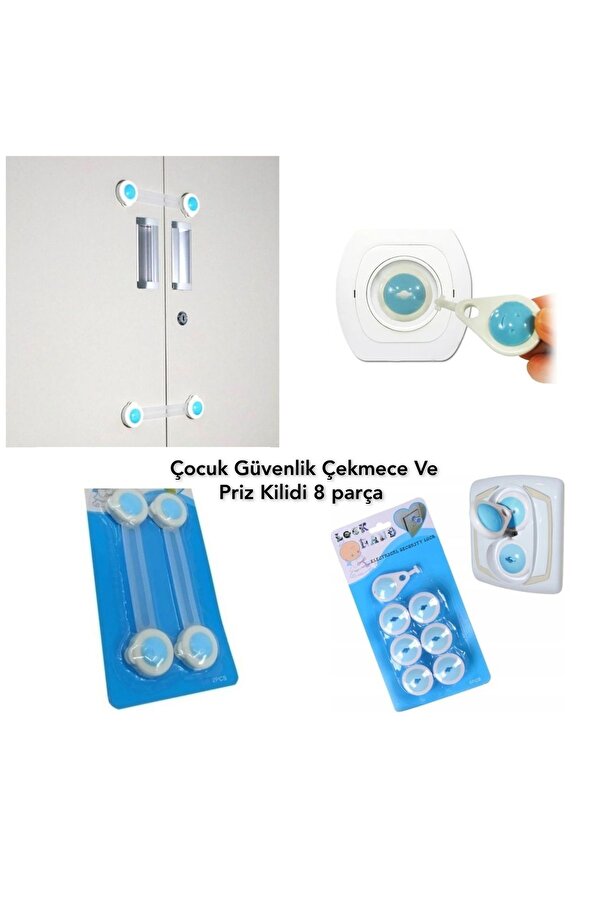 happier Bebek Koruyucu Çekmece ve Priz Kilidi Set