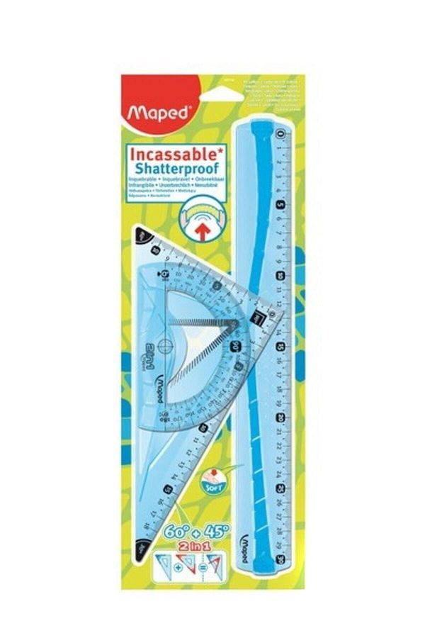 Maped-Flex Maxi Ruler Set of 3 1