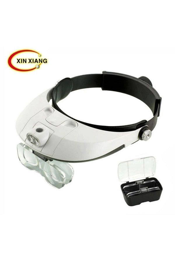 ART-Head Magnifier Loop Lens Set Professional Head with LED Light and 5 Different Size Lenses 1