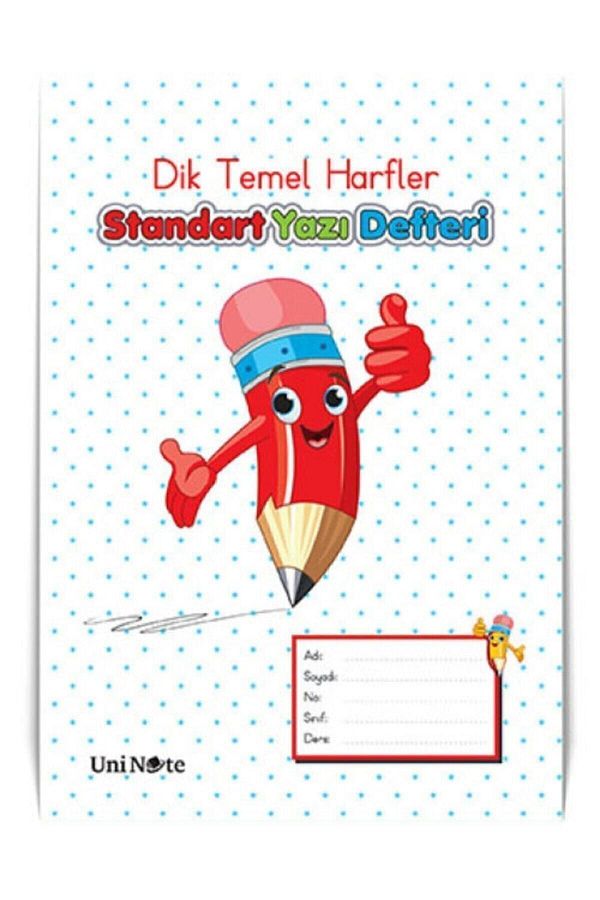 ÇINAR DEFTER-Standard Vertical Guide Lined A5 40 Sheets Pp Cover Beautiful Writing Notebook - New Generation (Stationery) 1