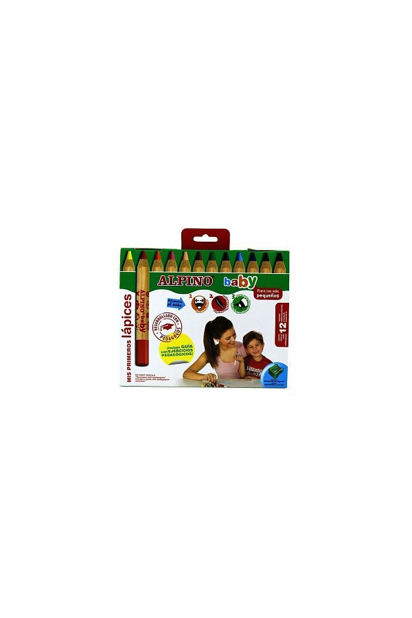 Alpıno-Pack of 12 Dry Paint Baby Pens - Al-0177 1