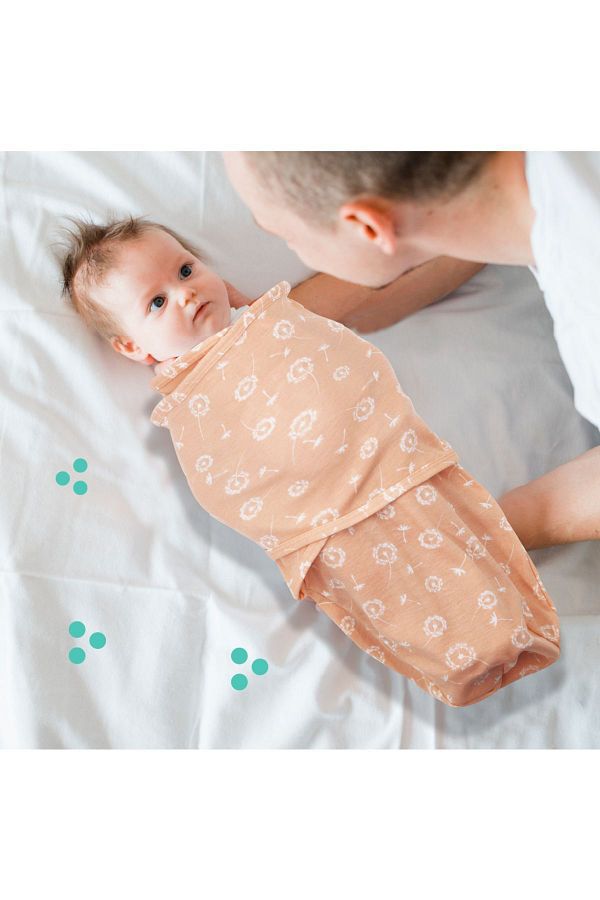 Mommyslab New Season 0 4 Months Patterned Baby Cotton Swaddle 100 Cotton Colored and Velcro Oeko Tex Cif Certificated Trendyol