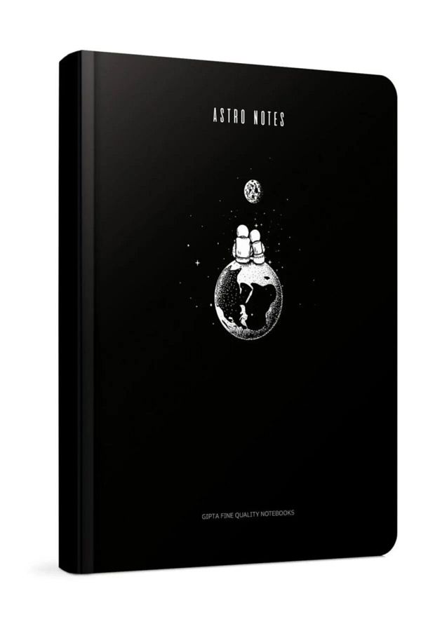 Gıpta-Astro Notes A7 Notebook - 120 Sheets with Line Design 1