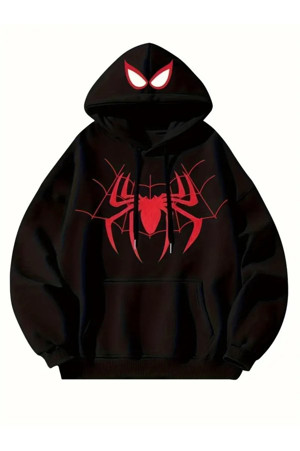Vordevia Spider Printed Special Design Sweatshirt