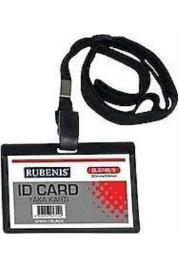Rubenis-Name Card with String Black DL-5749 (50 Pieces) 1