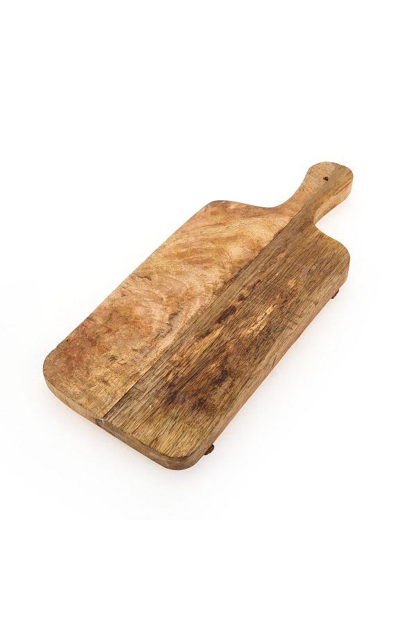 Excellent Houseware-لوحة عرض باللون البني المانجو - بأرجل، 15x35x2,5 سم 1