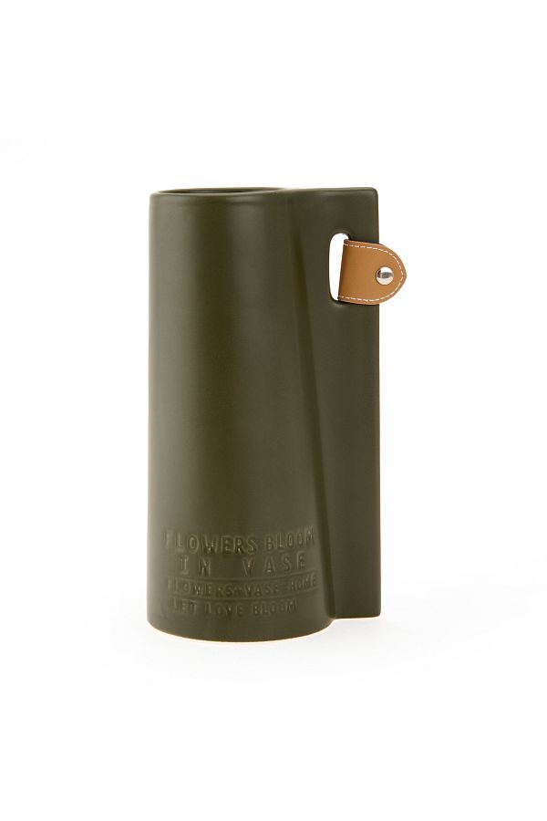 KPM-Green Florecimiento Vase - 13X10.5 cm 1