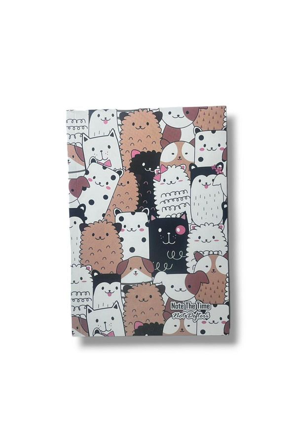 Pembe Pasaj-Unlined Notebook Cute Dog Themed Notebook Notebook 14cm X 21cm Notebook 1