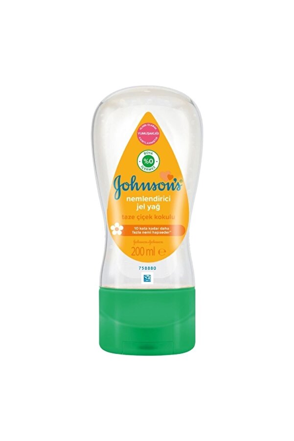 Johnson's Baby Moisturizing Gel Baby Oil 200 Ml GKÜRN404