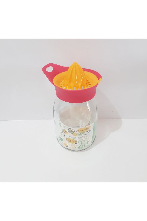 renkli çiçekler-1000 ml Citrus Juicer - Glass Lemon Bowl and Lemon Orange Grapefruit 1