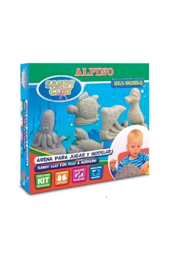 Alpıno-Sandy Clay Molded Play Sand 300gr - Alpino 1