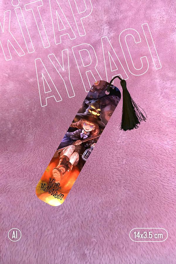 Tenda-Halloween Themed Anime Bookmark 1
