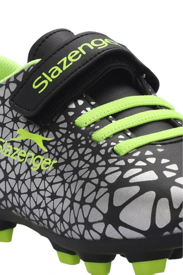 Boys green football boots top