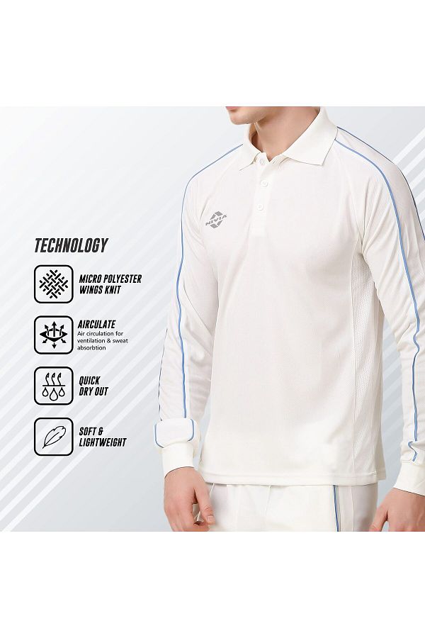 Nivia Eden Cricket Jersey Full Sleeves Trendyol