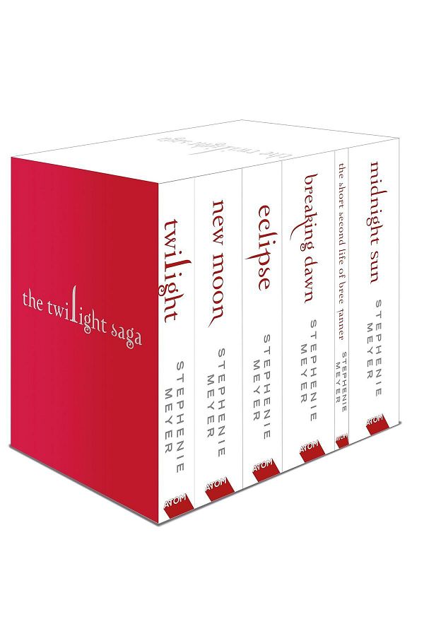 Penguin Books-Stephenie meyer's Twilight Saga 6 Book Set (white Design) 1