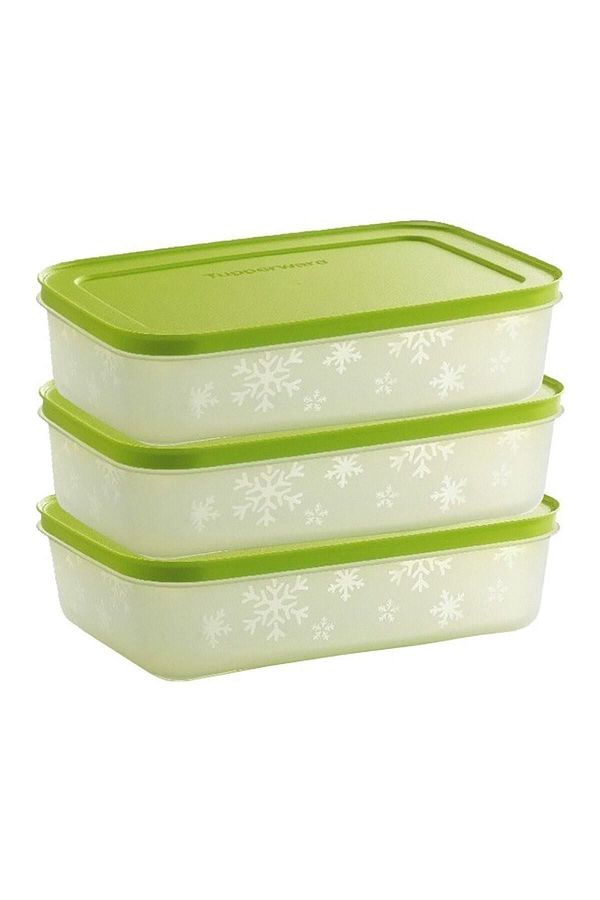 Tupperware-Alaska Refrigerator Storage Container Horizontal (3 X 1 Lt) 1