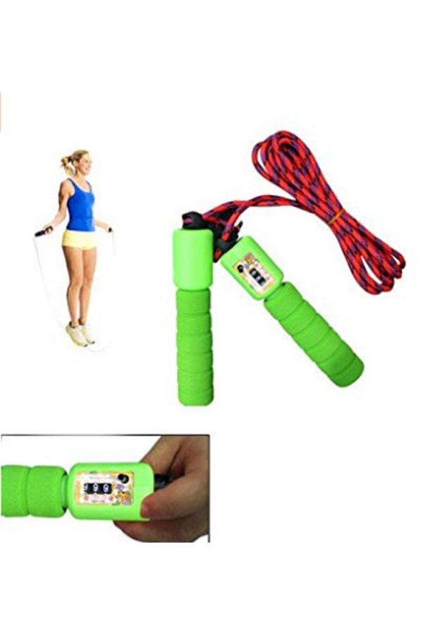 CMT-Counter Jumping Rope Training Tool with Handle for Home Sports 1
