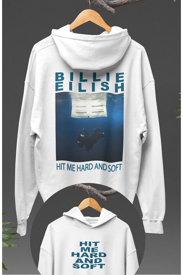Fuddy Moda Unisex Oversize Hooded Sweatshirt - Hit Me Hard