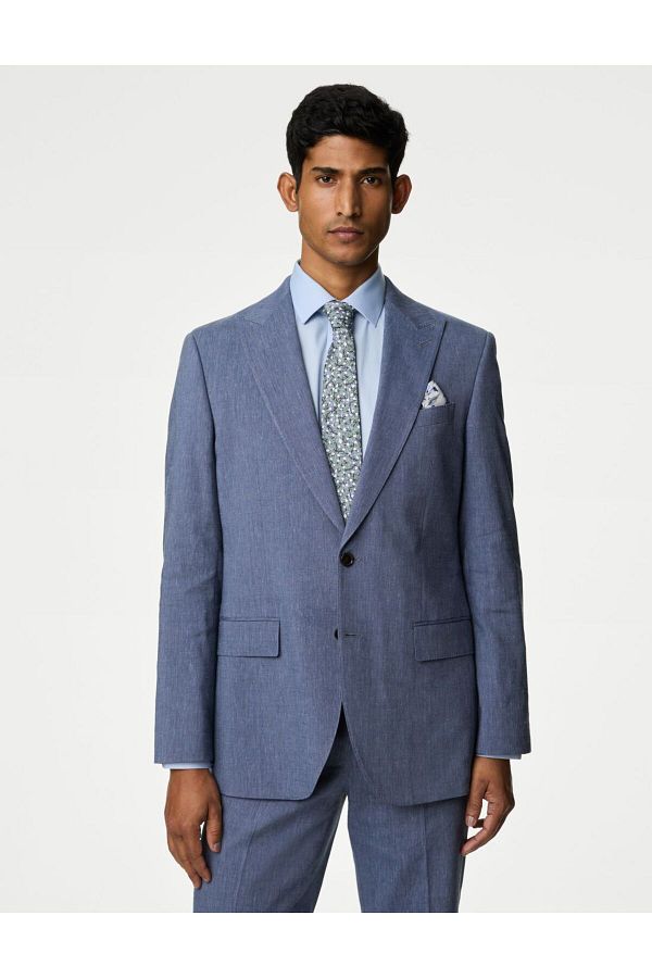 Marks and spencer linen jackets hot sale